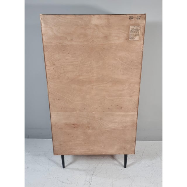 Green Vintage Cabinet in Ash, 1970s For Sale - Image 8 of 13