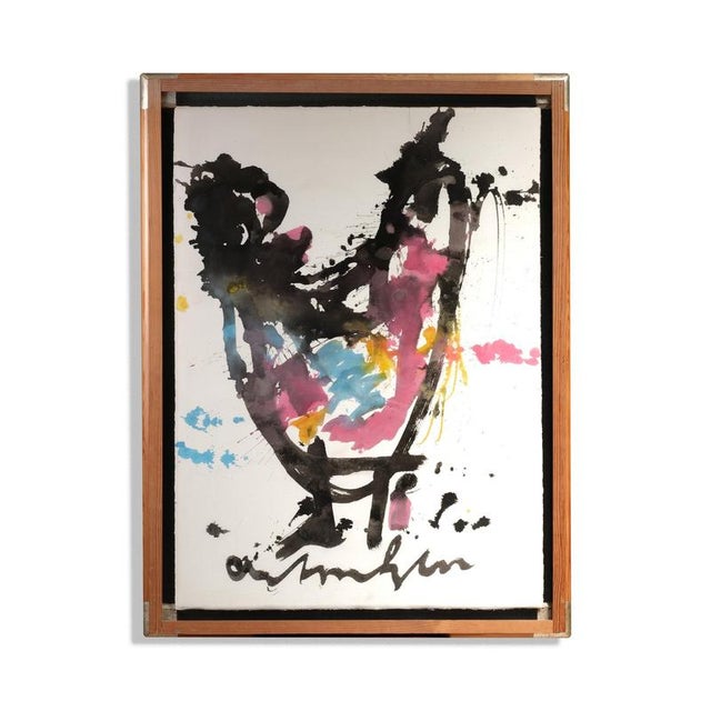 Anton Heyboer (1924 Indonesia – 2005 Netherlands) Knight of the Order of Orange-Nassau "de Oervogel" (the primeval bird)...