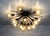 21st Century Mezzo Bronze Amber Bubbles Murano Flush Mount by Fabio LTD For Sale - Image 6 of 9