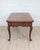 Wood Louis XV Style Flat Center Desk in Walnut and Elm For Sale - Image 7 of 9
