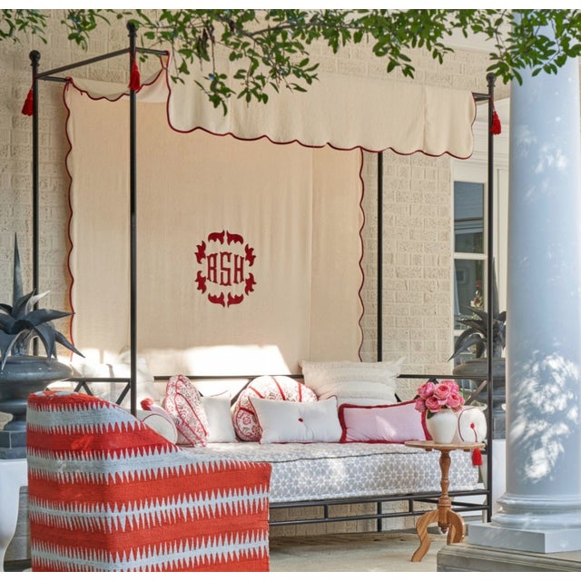 Outdoor Daybed With Cushions and Canopy Chairish