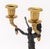 Metal Empire Style Patinated and Gilt Metal Candelabra, Pair For Sale - Image 7 of 11