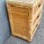 Boho Chic Wicker Wrapped Rattan Chest of Drawers With Mirror For Sale - Image 9 of 10
