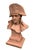 A striking sculptural bust of Napoleon Bonaparte, depicted in his unmistakable bicorne hat and military uniform. The...