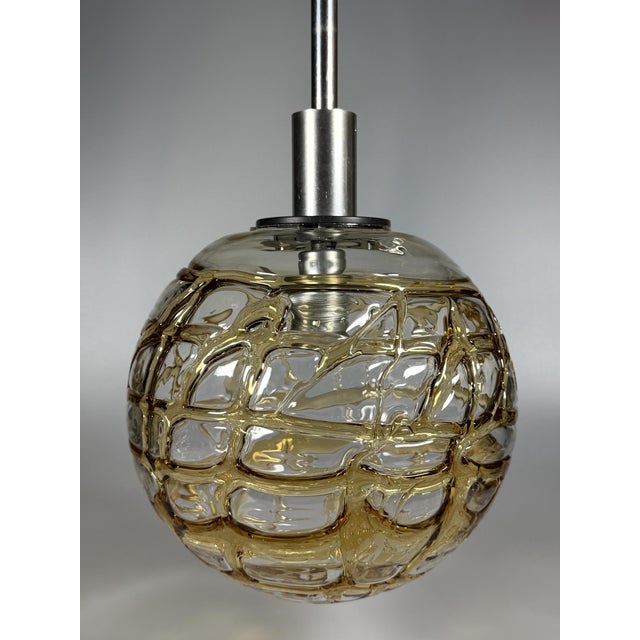 Globe Pendant Lamp by Doria Leuchten, Germany, 1960s For Sale - Image 9 of 14