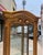 1960s Gold Leaf Curio Display Cabinet For Sale - Image 4 of 4