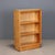 Small Vintage Bookcase in Poplar and Veneer Glass, 1950s For Sale - Image 9 of 9