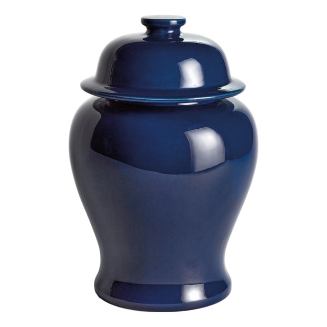 Koa Wide Lidded Ginger Jar Small For Sale