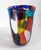 Mid 20th Century Mid-Century Modern Italian Murano Glass Colorful Patchwork Vase For Sale - Image 5 of 11