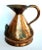 Copper Large Antique French Hand-Hammered Copper Milk Jug/Pitcher For Sale - Image 8 of 9