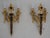 Vintage French Bronze Louis XVI Twin Arm Sconces - a Pair For Sale - Image 9 of 9