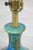 Mid Century Italian Modern Blue Glazed Ceramic Pottery "Earth" Table Lamp - Pair For Sale In Philadelphia - Image 6 of 10