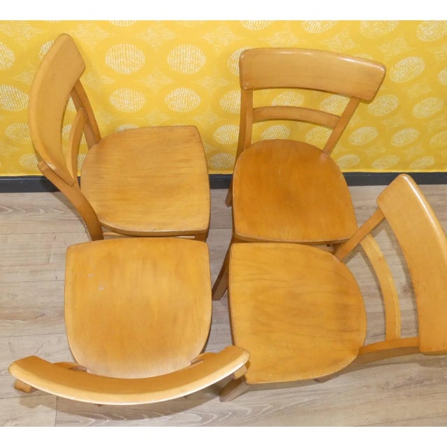 Vintage Kitchen Chairs, Set of 4 For Sale - Image 3 of 10