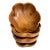 Vintage Carved Wooden Flower Shaped Bowls - Set of 4 For Sale