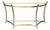 1960s Mid Century Italian Brass Console Base For Sale