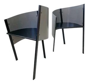 Set of Merry-Go-Round Model Armchairs by Paolo Pallucco for Pallucco, 1980s