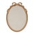 Add both function and charm to your space with this decorative pin board frame, featuring an elegant oval shape accented...