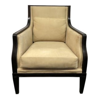 Juno Leather Arm Chair by Ironies For Sale