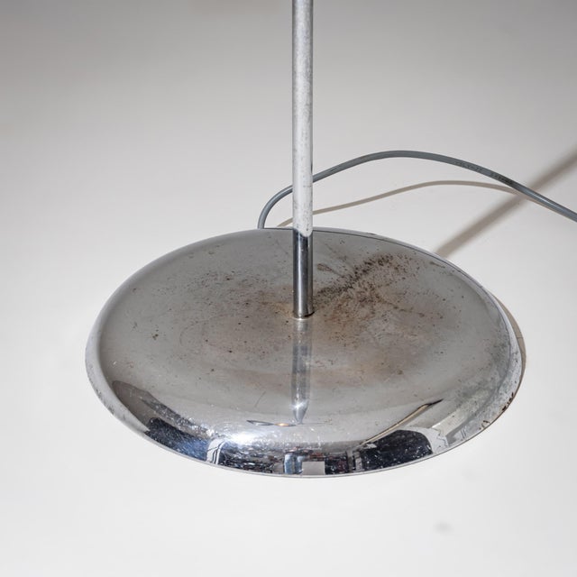 Vintage Italian Chrome Floor Lamp, 1950s For Sale - Image 9 of 10