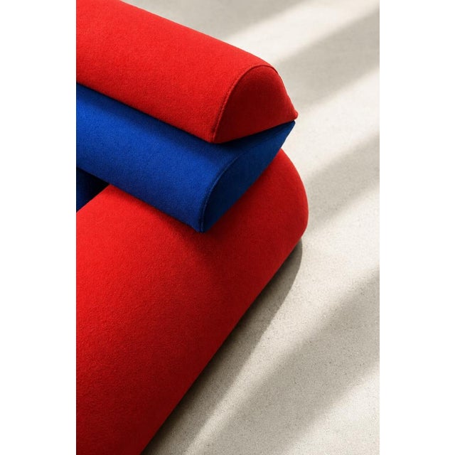 Blue Mid-Century Danish Modern Diva Daybed by Gubi Olsen for Gubi, 1984 For Sale - Image 8 of 18