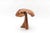 Brown Large Mid-Century Modern Mushroom, 1960s For Sale - Image 8 of 16