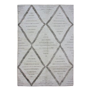 Hand Knotted Bamboo Rug - 10' X 14' For Sale