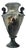 Monumental Jean Pouyat Limoges Hand Painted Scenic Amphora Vase 16.5" For Sale
