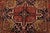 Heriz Rug 8’2” X 11’9” Red Wool Vintage Tribal Hand-Knotted Oriental Carpet For Sale In Philadelphia - Image 6 of 15
