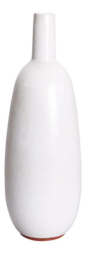Mid-Century Modern Studio Art Pottery Bottle Vase, Artist Signed, 20th Century