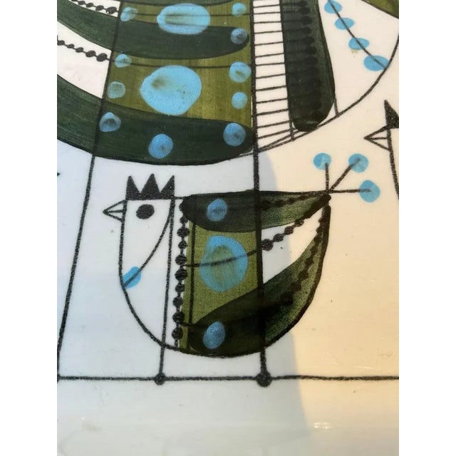 1960s Rorstrand Chicken Ovenware Platter For Sale In New York - Image 6 of 10