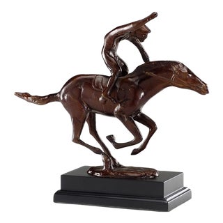 Wildwood The Racer Brass on Wood Accent For Sale