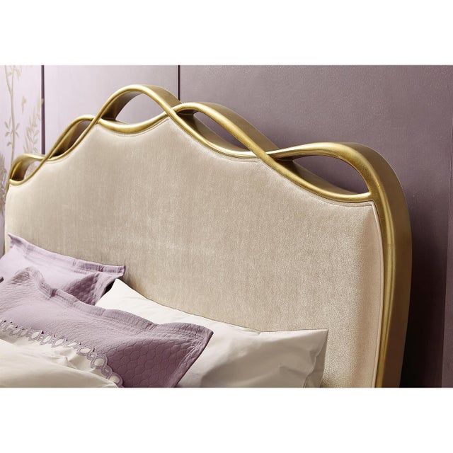 French Rococo Gilt Ribbon King Bed Chairish