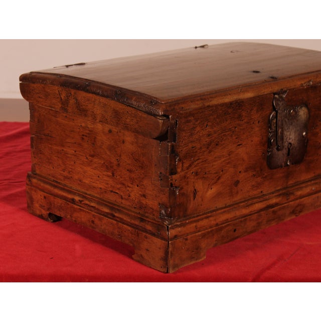 17th Century Walnut Box, Spain For Sale - Image 5 of 12