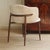 Upholstered Chair with Shell-Shaped Backrest For Sale - Image 9 of 9