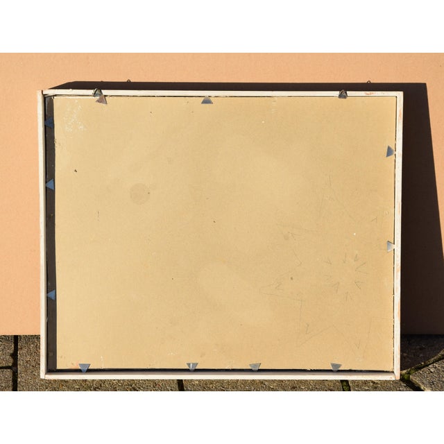 Hans Mendler, Three Butterflies, 1980, Mixed Media, Framed For Sale - Image 11 of 12