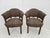 Brown French Art Deco Armchairs in the style of Paul Follot, 1925, Set of 2 For Sale - Image 8 of 18