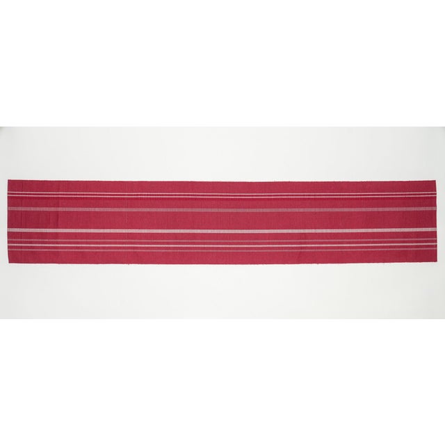 Contemporary Japanese Ceremonial Silk Table Runner by Renaras For Sale - Image 3 of 5