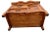 Solid Cherry Antique Dresser, Washstand, Nightstand, Three Drawers, Side Cabinet, Towel Rack For Sale - Image 12 of 12