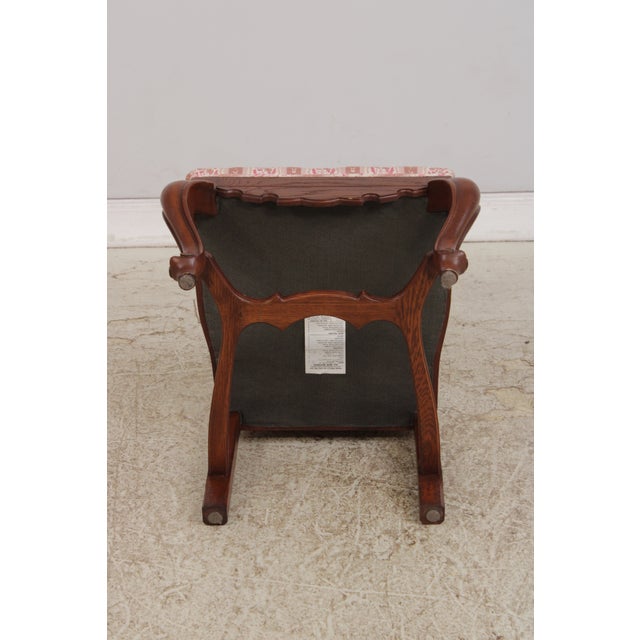 Pair of High Back Upholstered Chairs For Sale - Image 16 of 17