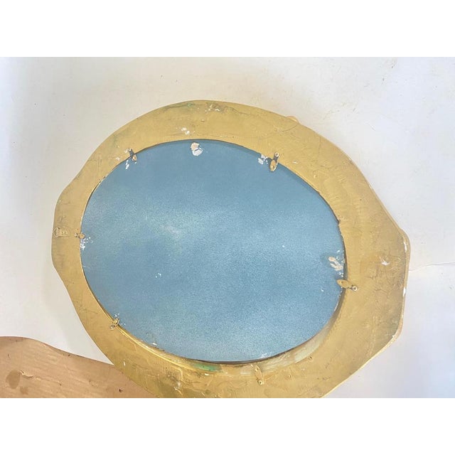 Mirrors in Gilt Resin, 20th Century, Set of 2 For Sale - Image 4 of 16