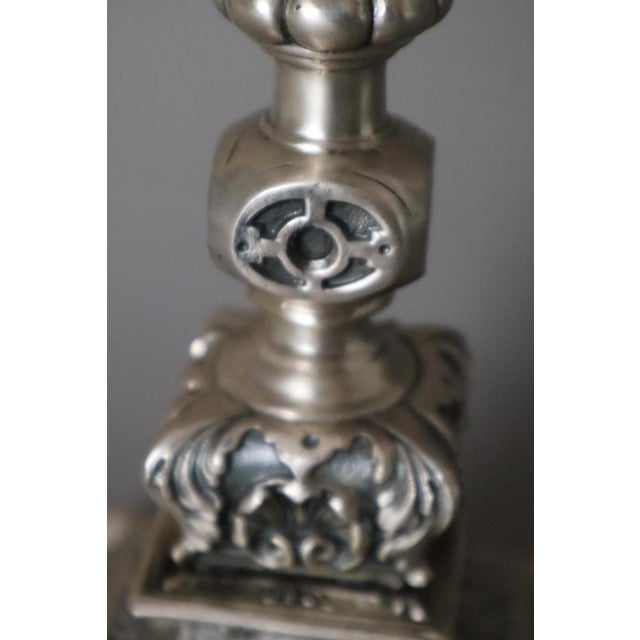 Romantic Baroque Table Lamp 1960s For Sale - Image 4 of 14