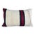 Turkish Hemp Pillow Cushion Natural Beige Red Pillow Cushion Cover 16" x 24" For Sale