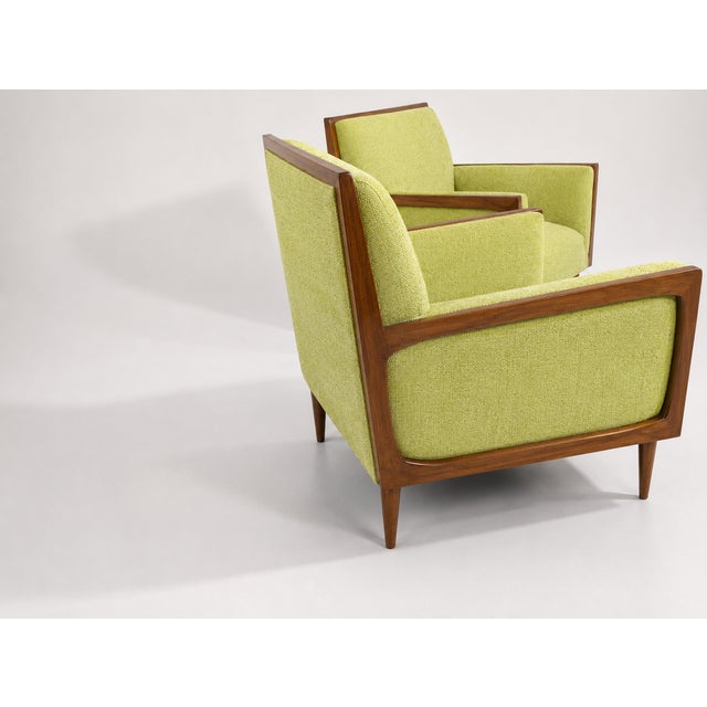 Mid-Century Modern Style Lounge Chairs - A Pair For Sale In San Diego - Image 6 of 6