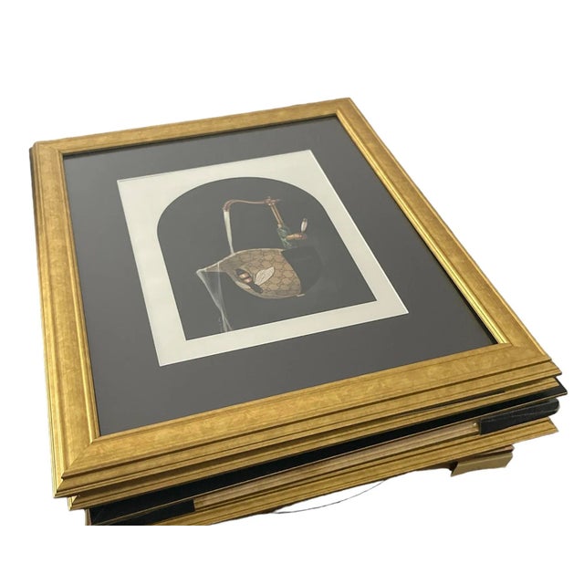 Gucci Gucci Framed Fashion Lithograph For Sale - Image 4 of 7