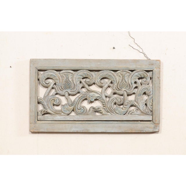 Spanish Pierce-Carved Antique Wall Panel For Sale - Image 9 of 9