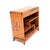 Wood Swedish Biedermeier Satin Birch Open Bookcase, 1890 For Sale - Image 7 of 12