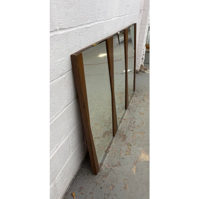 Large Unique Mid 20th Century Wall Mirror For Sale - Image 4 of 9