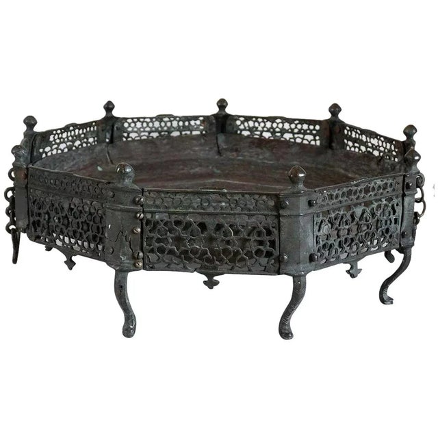 Indo-persian/deccani Bronze Open Brazier For Sale - Image 9 of 9