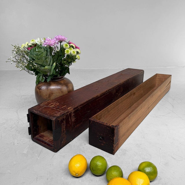Contemporary Antique Japanese Meiji Wooden Storage Chest, 1890 For Sale - Image 3 of 13