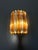Vintage Murano Wall Sconce with 9 Clear and Amber Quadriedri, 1990s, Set of 2 For Sale - Image 10 of 14